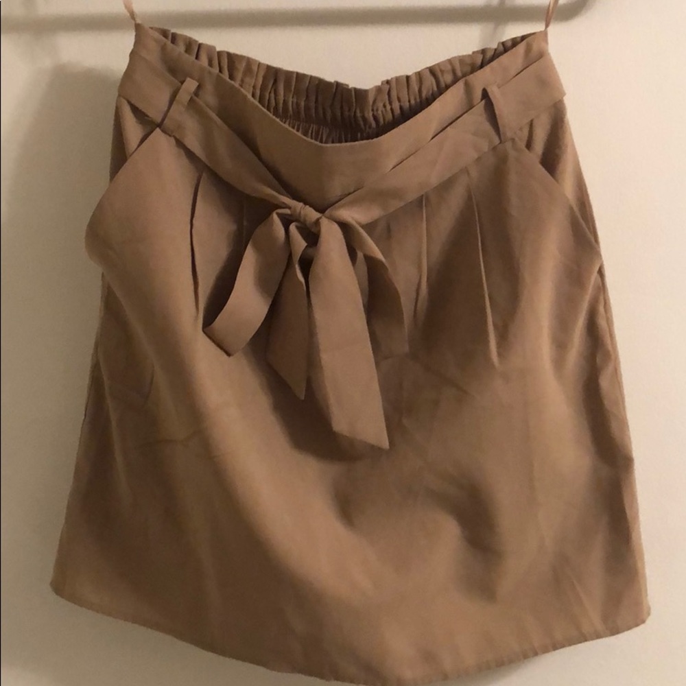 Tan skirt